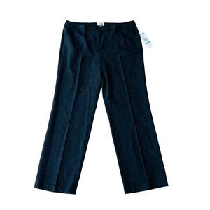 Le Suit Dress Pants Black / Lt Loden Women's 16